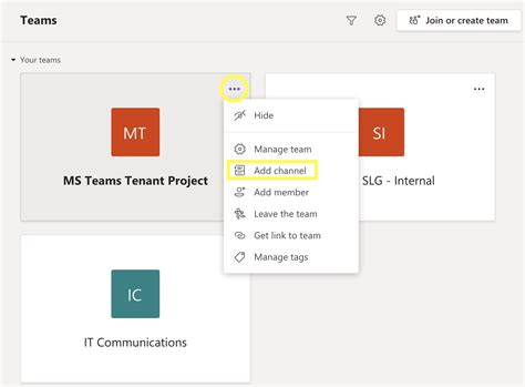 Image result for Microdoft Teams. Channel Tutorials