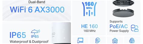 TP-Link Deco X50-Outdoor AX3000 Outdoor/Indoor Whole Home Mesh WiFi 6 ...