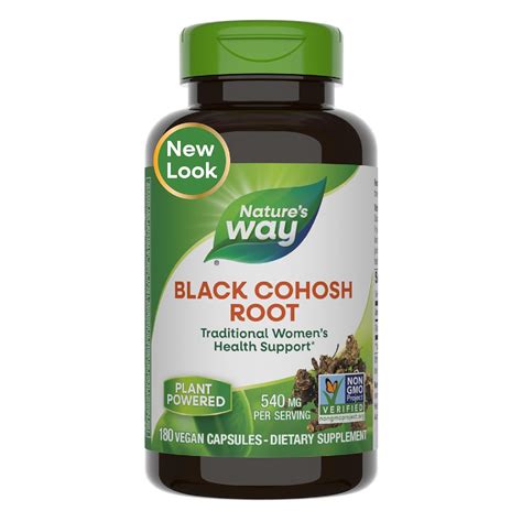 Buy Nature's Way, Black Cohosh, Root, 540 mg, 180 Veg Capsules Online ...