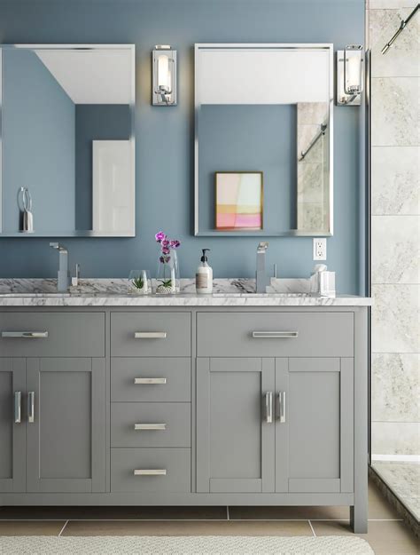 Bringing The Perfect Grey Blue Bathroom Paint Colors To Life - Paint Colors