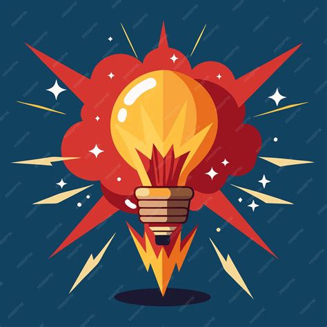 Image result for Exploding Light Bulb Art