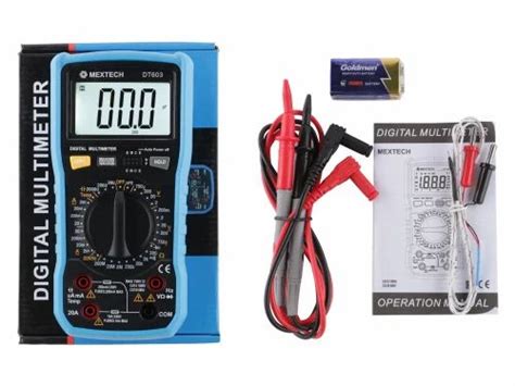 Digital Multimeters - DIGITAL TRUE RMS MULTIMETER DT108 Manufacturer ...