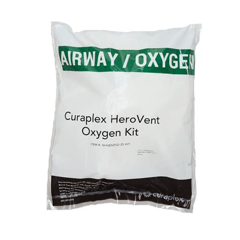 Curaplex® HeroVent® Oxygen Kit | Bound Tree