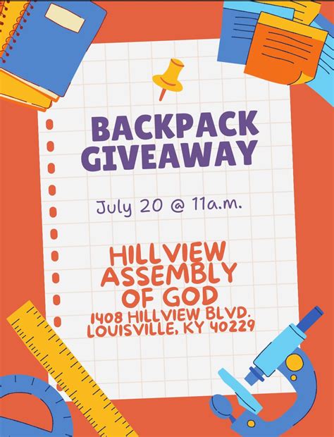 Annual Back to School Bash, 1408 Hillview Blvd, Hillview, KY, 20 July ...