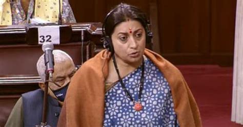 Parliament: Union Minister Smriti Irani questions method used for ...