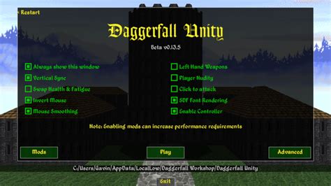 Image result for Daggerfall Unity Steam Cover Image