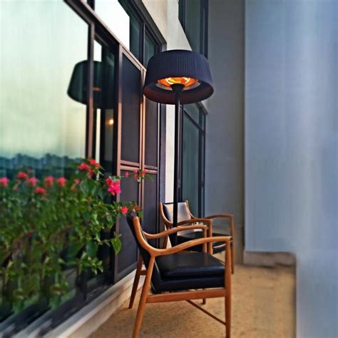 1500W Electric Patio Heater Floor Lamp, Indoor & Outdoor Use – Vivzone ...