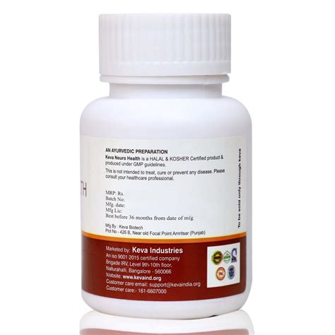 Keva Neuro Health Tablets (60 Tablets) – Uniherbs India