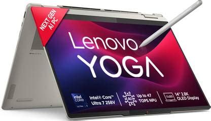 Lenovo Yoga 7 2-in-1 Next Gen AI PC 2.8K WQXGA+ OLED Copilot+PC Intel ...
