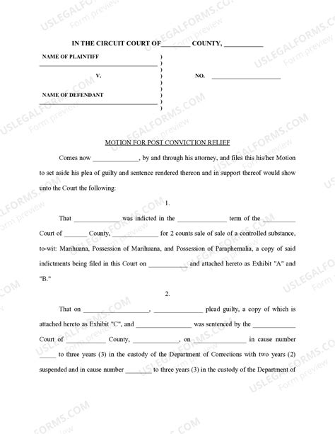 Form Sentences With Conviction | US Legal Forms