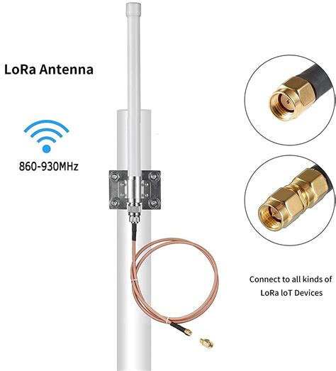 Waterproof 3dBi LoRa Glass Fiber LoRaWan Gateway | Ubuy India