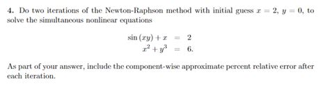 Image result for Newton-Raphson Method Two Equations