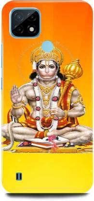 play fast Back Cover for Realme C21, RMX3201 HANUMAN, JI, MARUTI ...