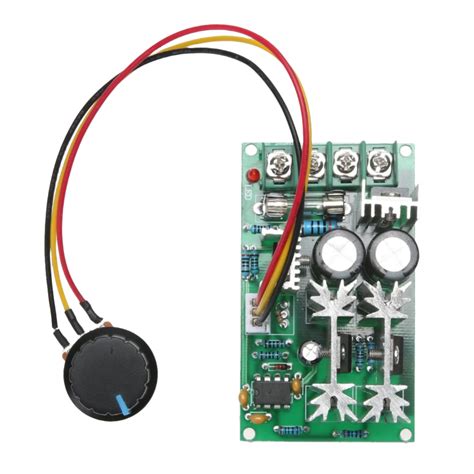 20A PWM DC Motor Speed Controller 12V, 24V, 36V, 48V Motor Controller ...