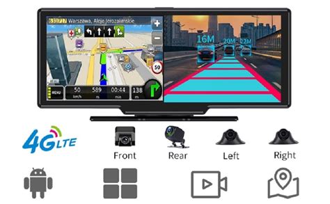 FNX Android Dash Camera -Full HD Front and Rear Cameras | WiFi | GPS ...