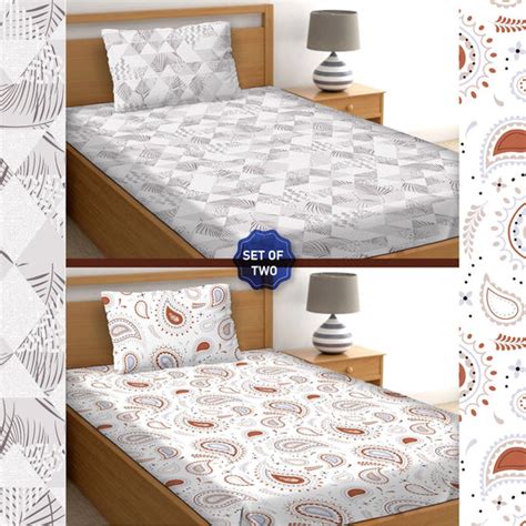 Buy Best Quality Bed Sheets Online | Single Bed Sheet | Bellacasa ...