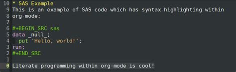 Image result for SAS Syntax Highlighting