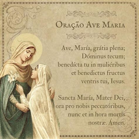 Ensinamentos Católicos no Instagram: “"Quando digo Ave Maria, os céus ...