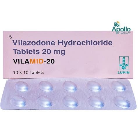 Vilamid 20 Tablet 10's Price, Uses, Side Effects, Composition - Apollo ...
