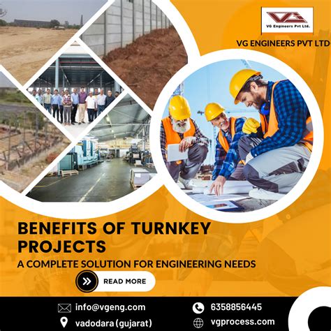 TURNKEY PROJECTS BENEFITS - COMPLETE SOLUTION