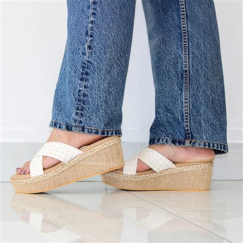 Buy Jute Wedge Sandals for Women | Stylish Platform Wedges for Women