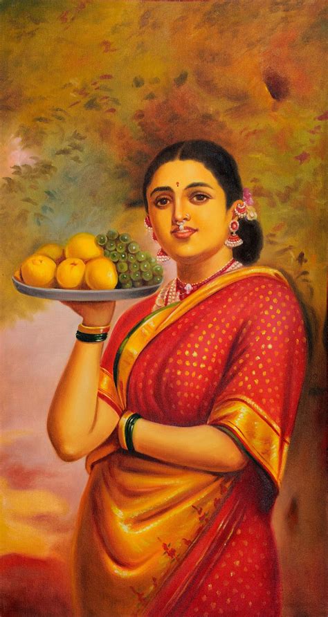 Buy raja ravi varma paintings kadambari unframed canvas roll online in india etsy – Artofit