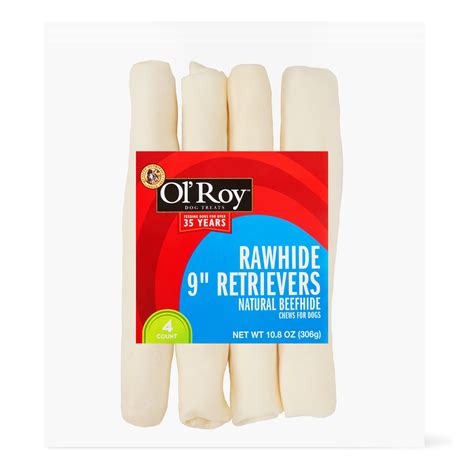 Ol Roy Rawhide 9 Retrievers Beefhide Chews For Dogs 10 | Desertcart INDIA