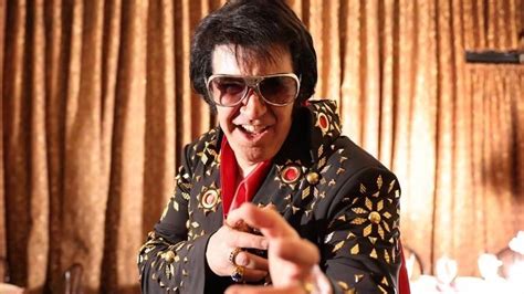 Steve Mitchell as Elvis Presley , Village Church of Bayville, 3 ...