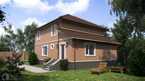 Кирпичный дом КД-7 - Практичный двухэтажный дом 229 м2 - компания ...