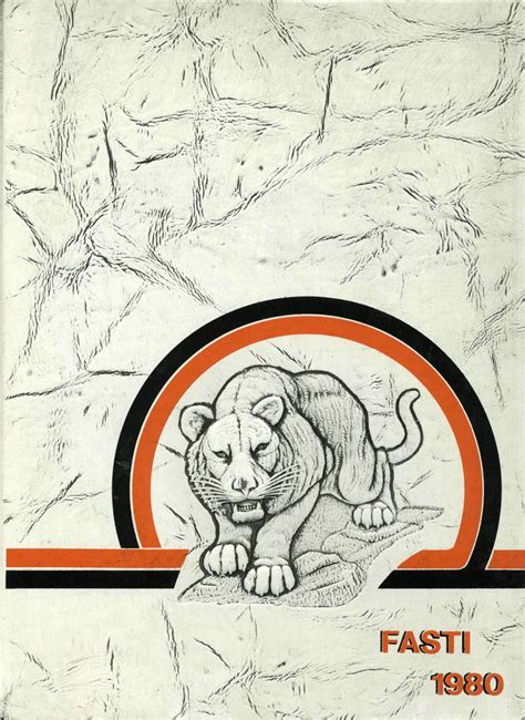 1980 yearbook from Chaffey High School from Ontario, California for sale