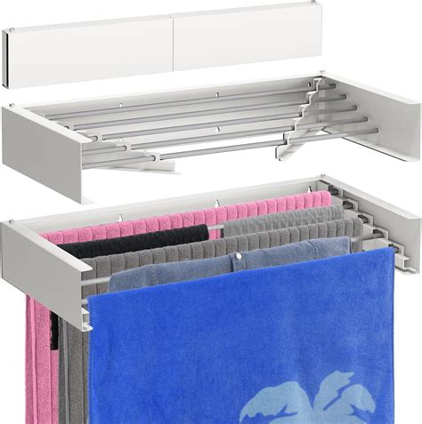 Bartnelli Wall Mounted Clothes Drying Rack | India | Ubuy