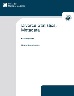 Fillable Online Divorce Statistics: Fax Email Print - pdfFiller