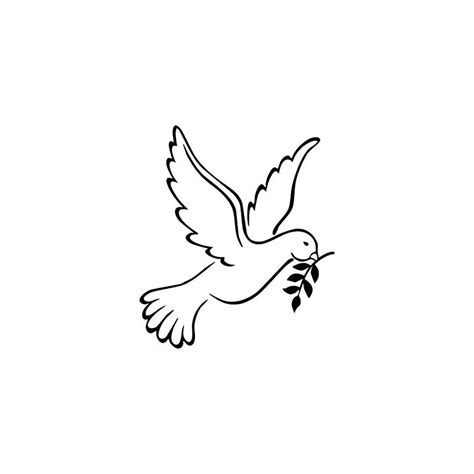 Dove Bird - Sticker Graphic - Auto, Wall, Laptop, | Ubuy India