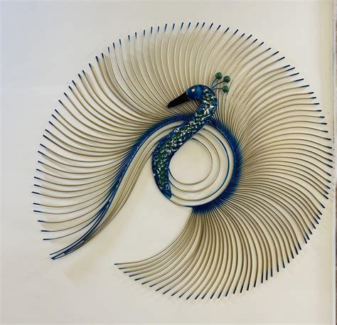 SNS Decor Alluring Metal Peacock Wall Art Decorations | Perfect 3D Wall ...