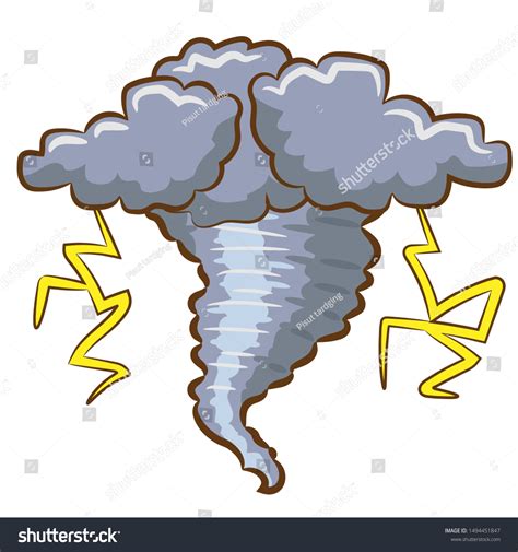 Hurricane Vector Graphic Clipart Design Stock Vector (Royalty Free ...