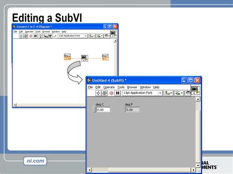 Image result for LabVIEW Create subVI Terminals