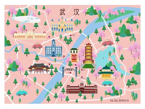 爱上广汉-手绘美食旅游地图|插画|商业插画|LanskiDesign - 原创作品 - 站酷 (ZCOOL)