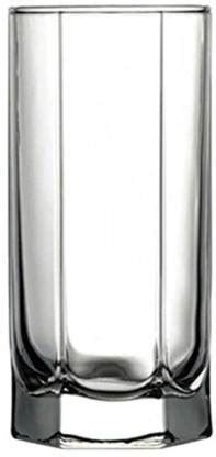 PASABAHCE (Pack of 6) Tango long drink juice crystal glass Glass Set ...