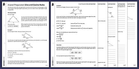 👉 A Level Maths Preparation: Sine & Cosine Rules | KS5 Maths