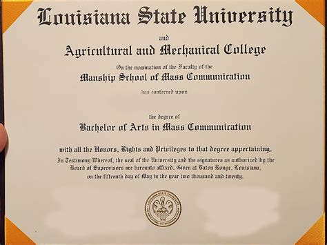 Attempting to Identify Font Used on LSU Diploma in 2020 - Font Identification - Typography.Guru