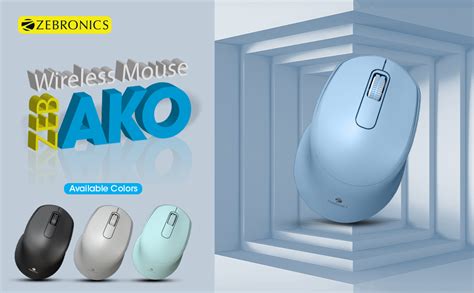 Amazon.in: Buy Zebronics Zeb-AKO Wireless Mouse, 2.4GHz with USB Nano ...