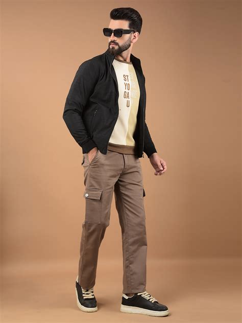 Black Printed High Neck Bomber Jacket – Crimsoune Club