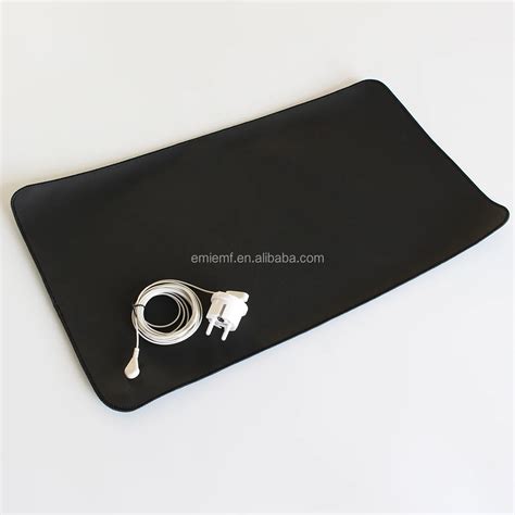 Leather Esd Earthing Desk Mat Grounding Mat For Electrostatic Discharge ...