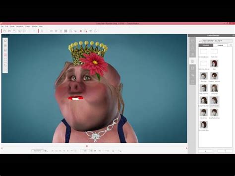 CrazyTalk Tutorial 的图像结果