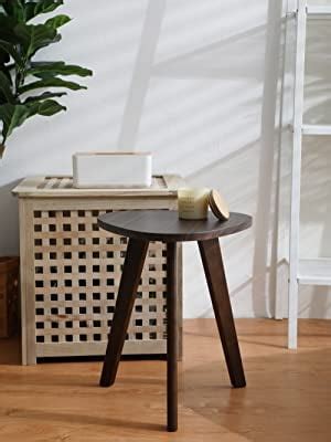 Buy Purzest coffee table, peach wood small space triangle side table ...