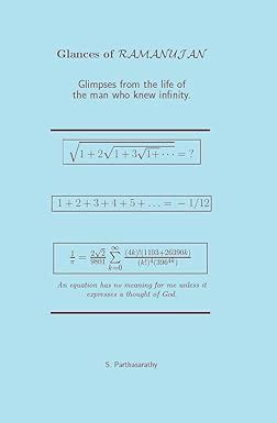 Glances of Ramanujan : S. Parthasarathy: Amazon.in: Books