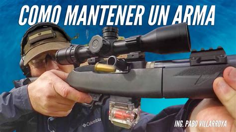 Inspecciones y mantenimiento de las armas