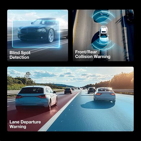 TYPESTOURINGITEMS Type S T400 AI-Powered Driver Assistance 4K Dash Cam ...