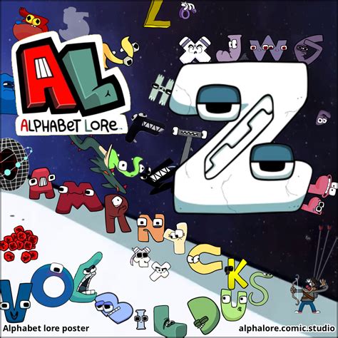 Alphabet lore poster - Comic Studio