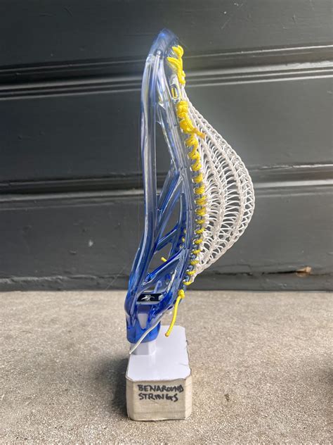 ECD Ion Dyed Blue To Clear - Pro Strung W/ Armor Mesh | SidelineSwap